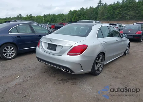 2016 Mercedes-Benz C 300 4Matic/Luxury 4Matic/Sport 4Matic из США, поврежденный, VIN 55SWF4KB0GU142129